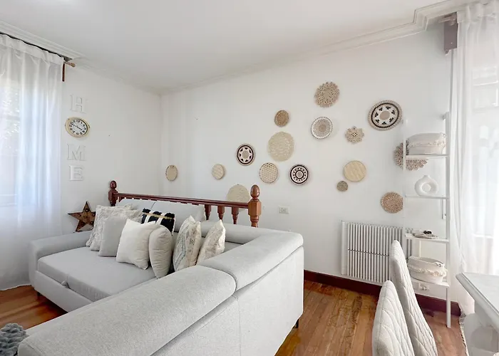 Apartamento Con Jardín Y Parking En Santurce