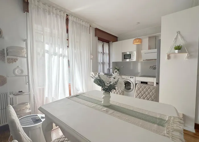 アパート Con Jardin Y Parking En Santurce *